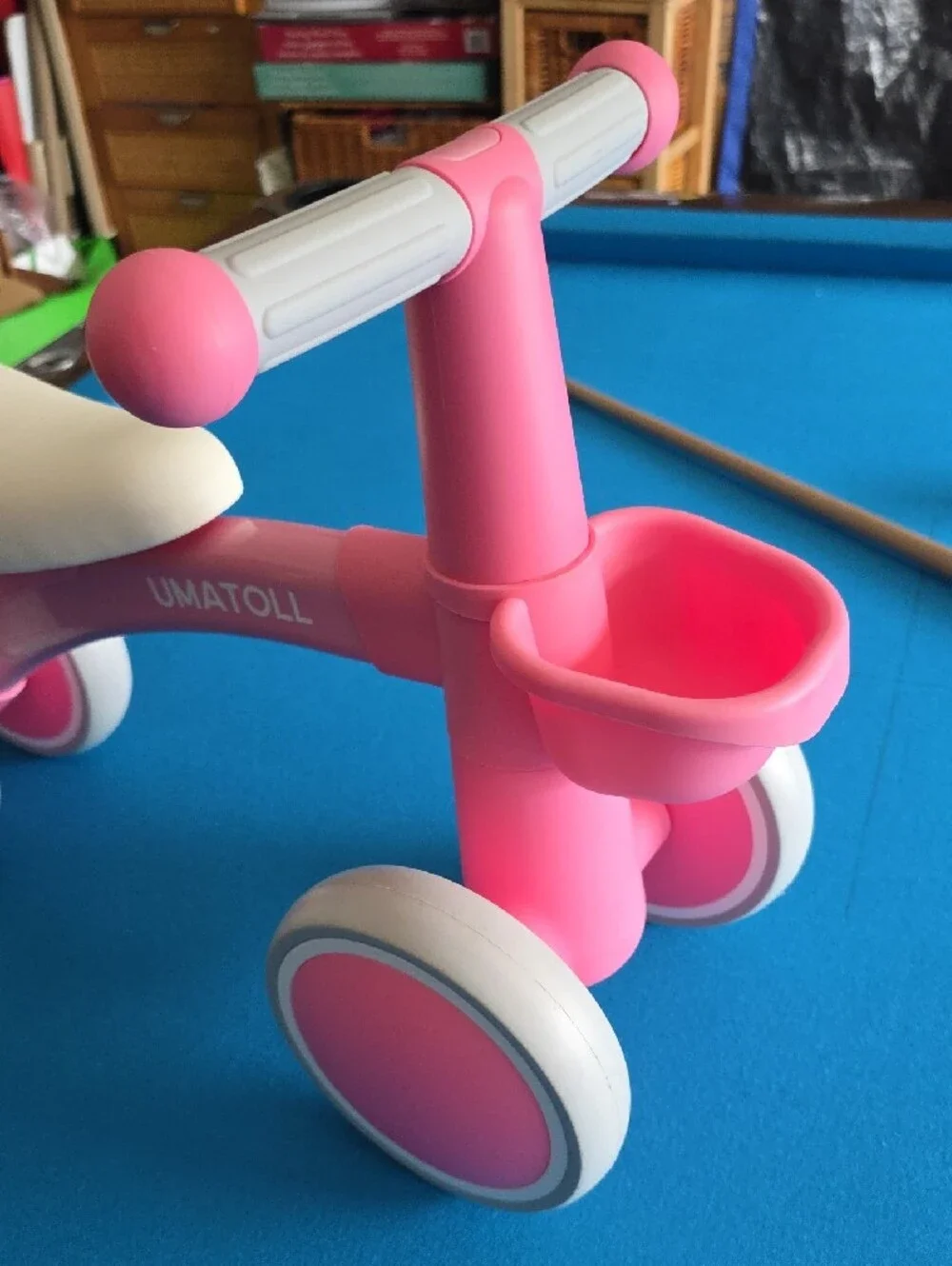 Pink Ride-On Toddler Bike - Picture 6 of 7